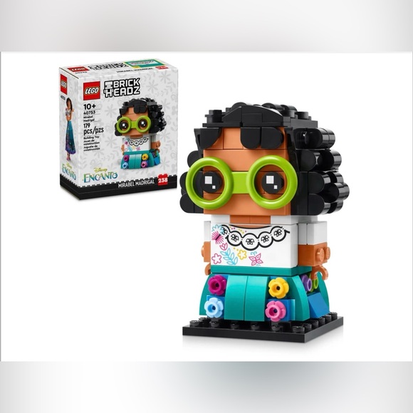 Lego Other - NWT New LEGO Brick Headz 40753 Disney Encanto Mirabel Madrigal Factory Sealed